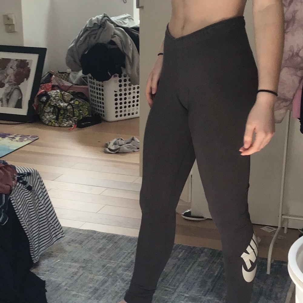 Gray Nike leggings